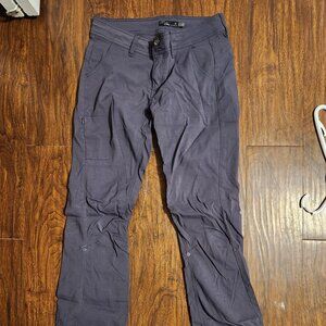 Prana Halle II Gray Climbing/Hiking Pants Size 4